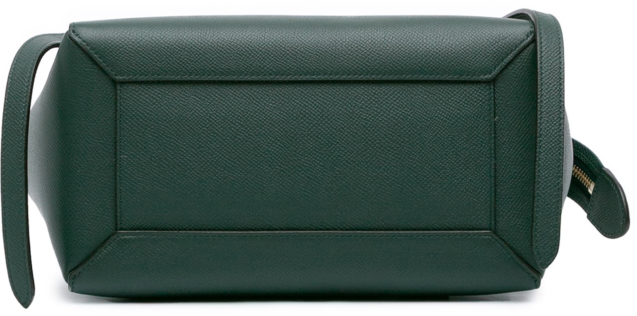 Celine Micro Grained Calfskin Belt Bag Groen