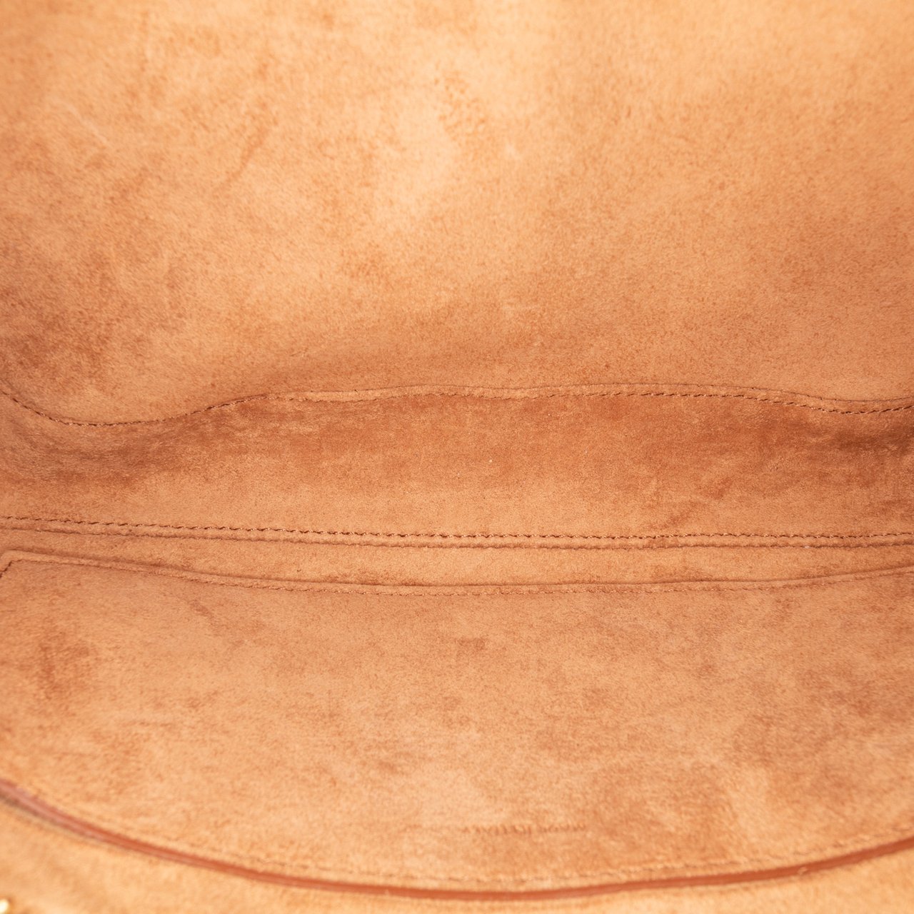 Celine Mini Calfskin Cuir Triomphe Camera Shoulder Bag Bruin