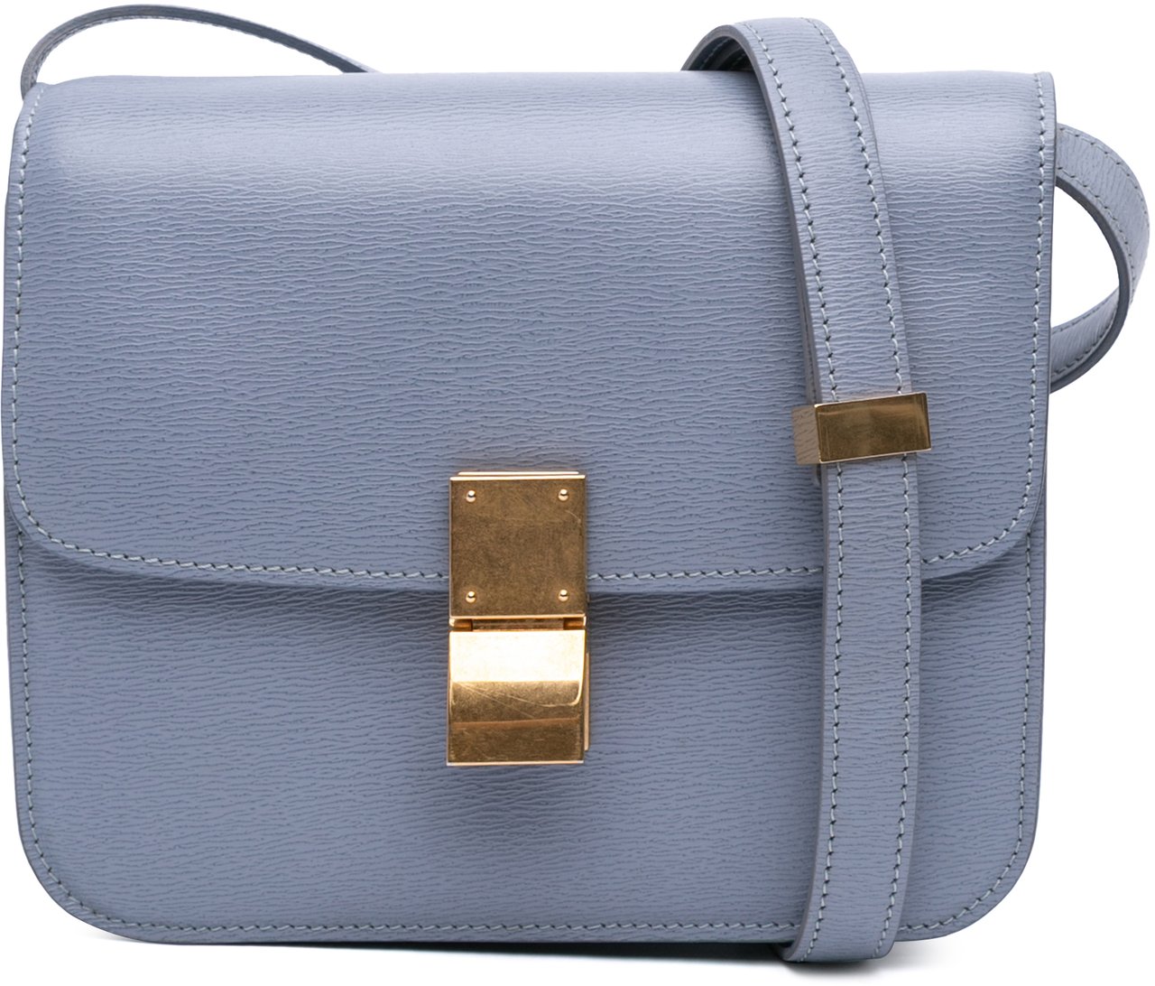 Celine Teen Liege Calfskin Classic Box Blauw