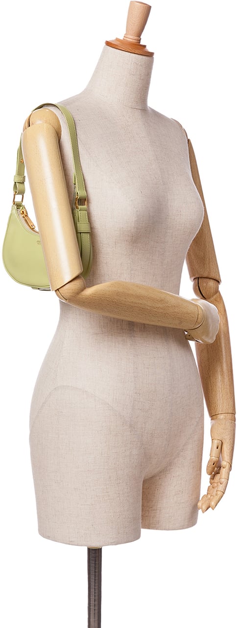 Celine Mini Smooth Calfskin Ava Shoulder Bag Groen