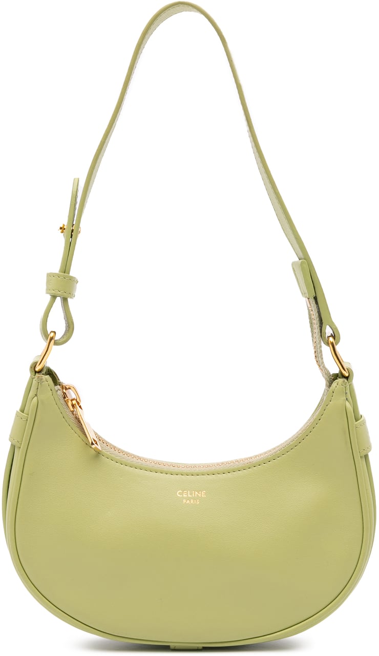 Celine Mini Smooth Calfskin Ava Shoulder Bag Groen