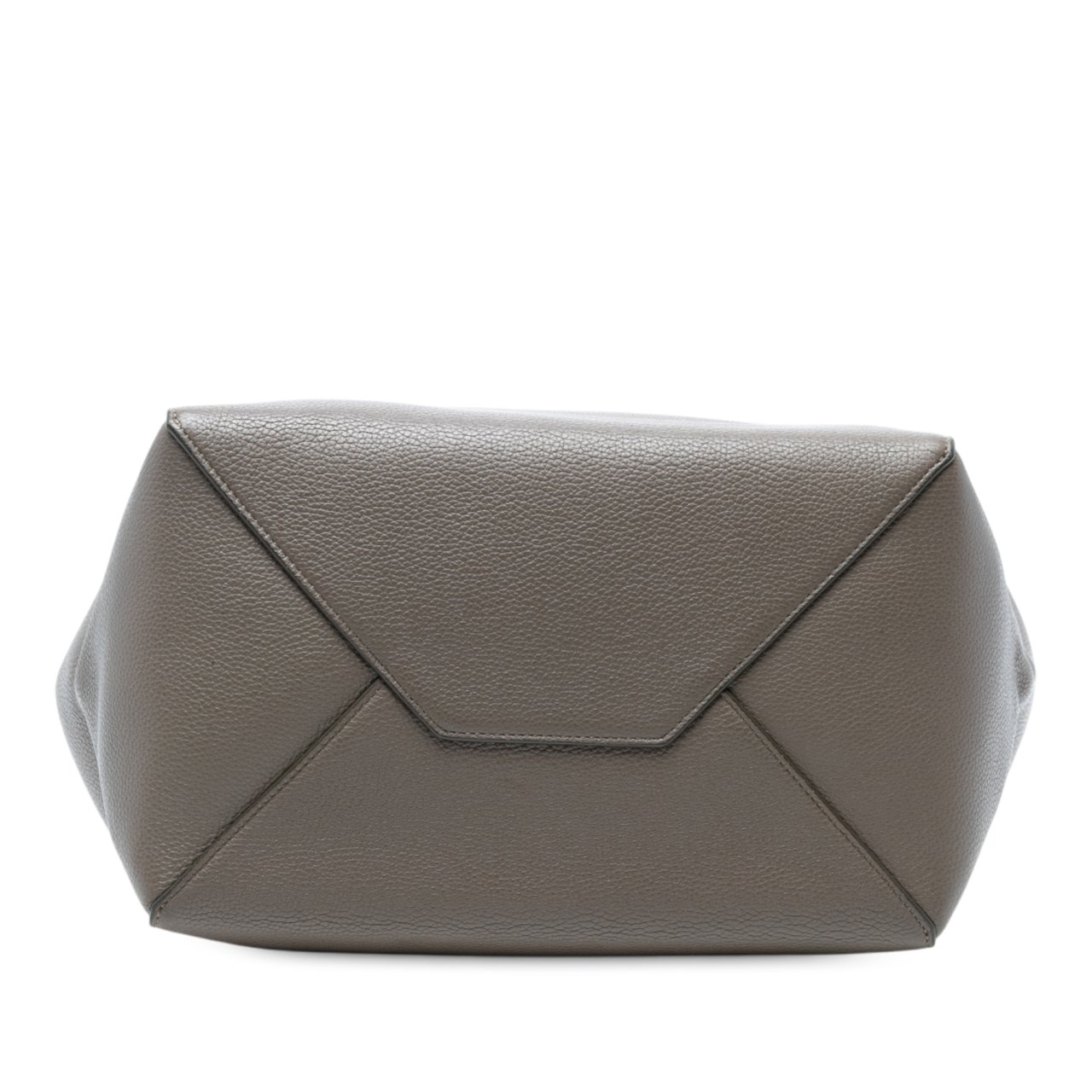 Celine Small Leather Phantom Cabas Tote Bruin