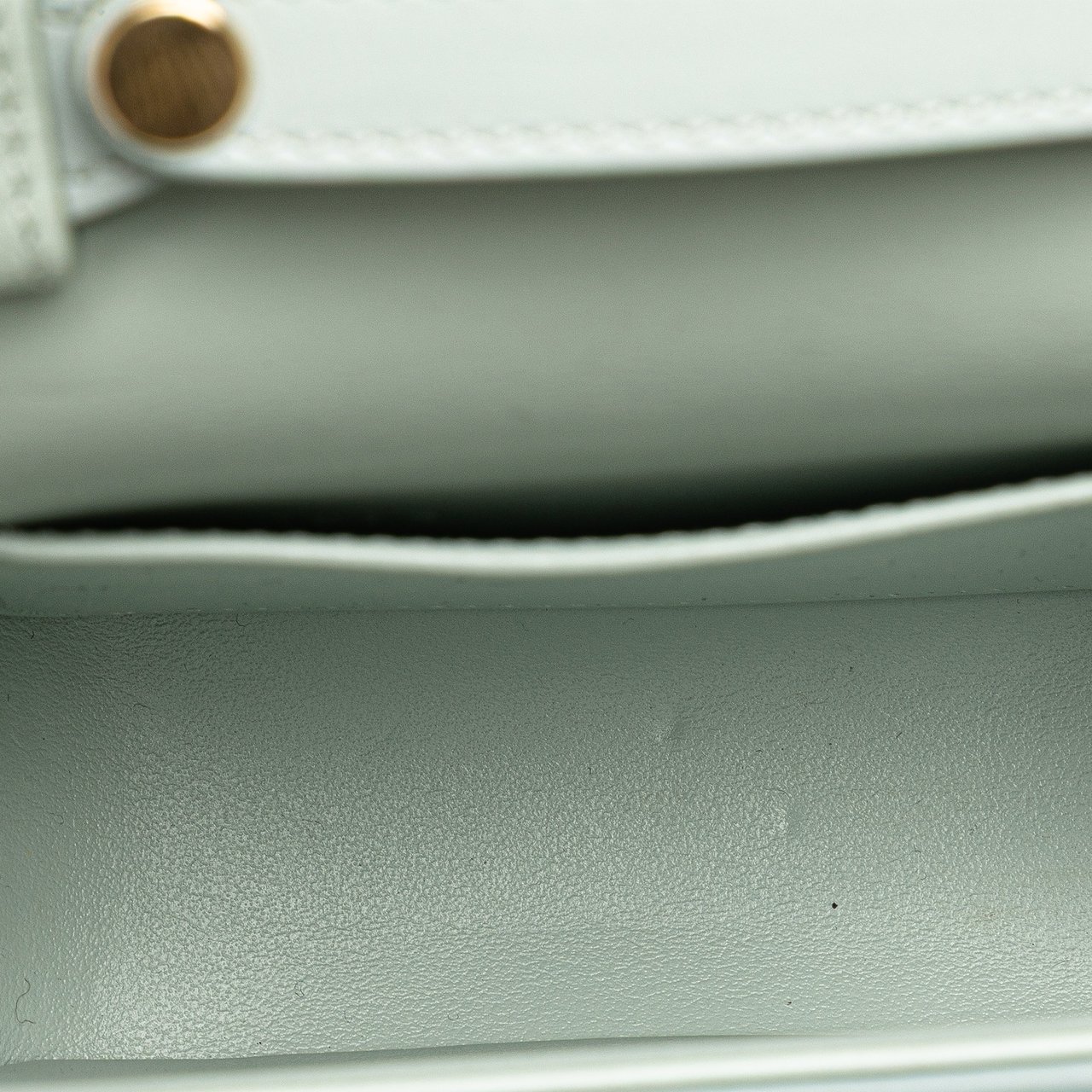 Celine Mini Calfskin Claude Crossbody Blauw