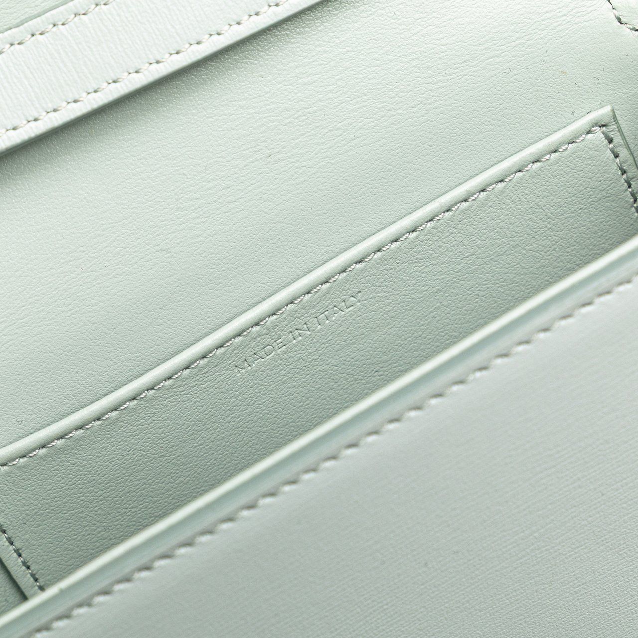 Celine Mini Calfskin Claude Crossbody Blauw