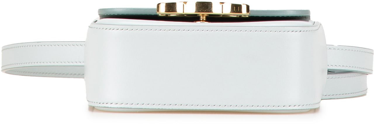 Celine Mini Calfskin Claude Crossbody Blauw