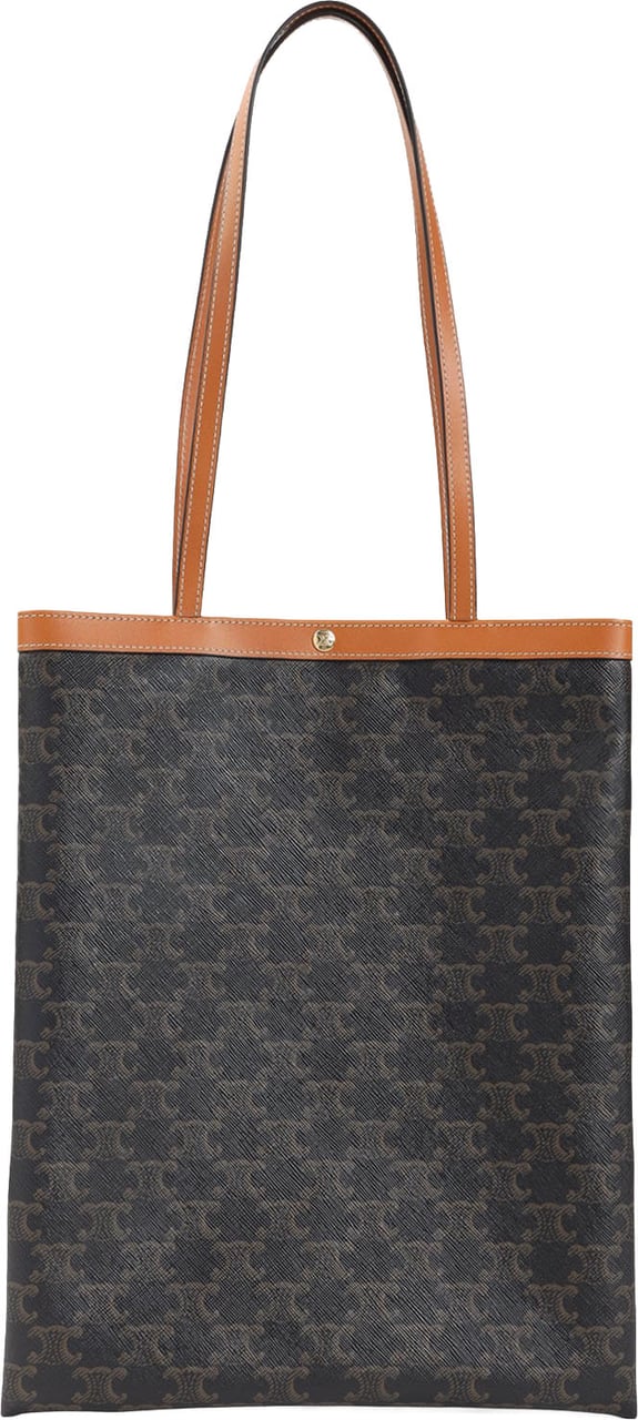 Celine Medium Flat Shopper Handbag Divers