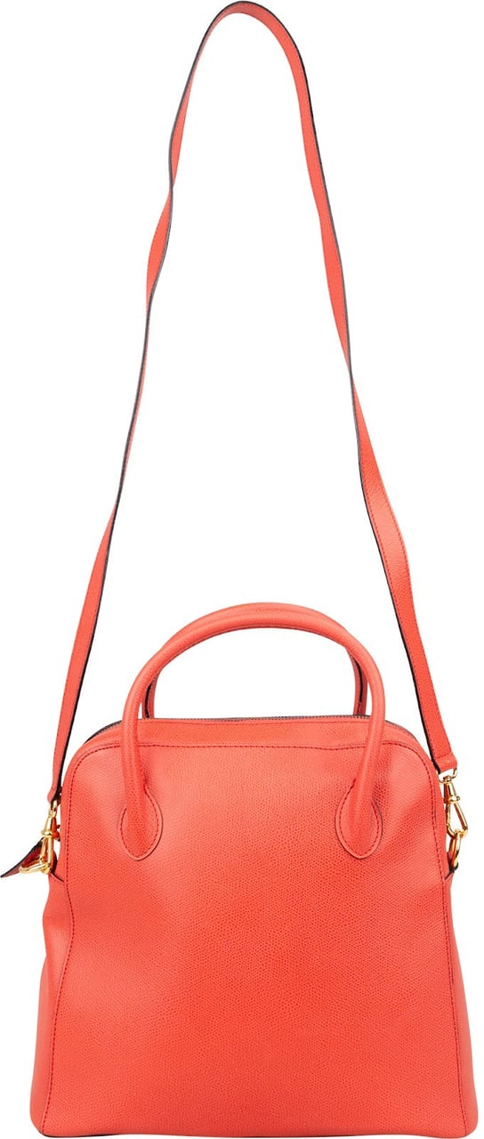 Celine Céline Grained Leather Dome Handbag Divers