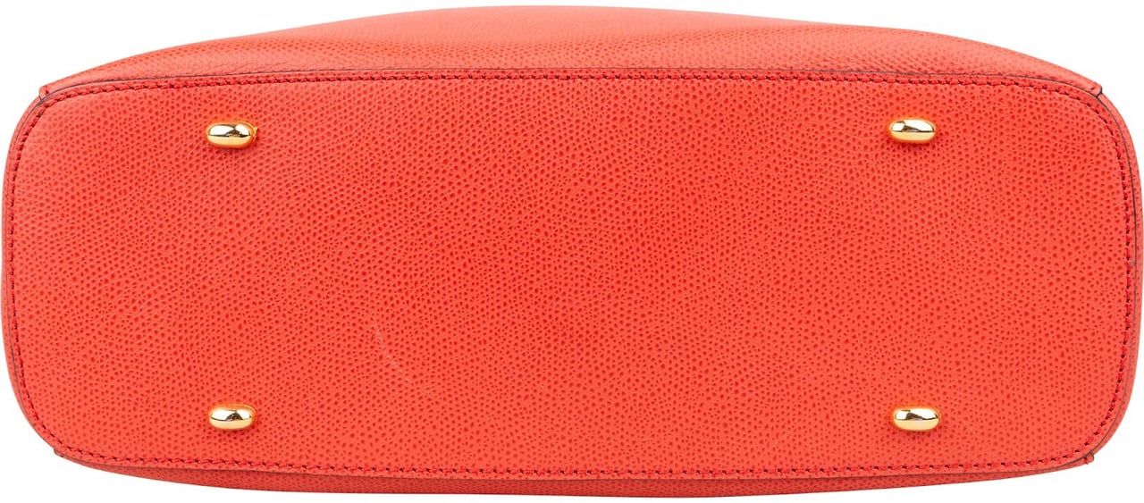 Celine Céline Grained Leather Dome Handbag Divers