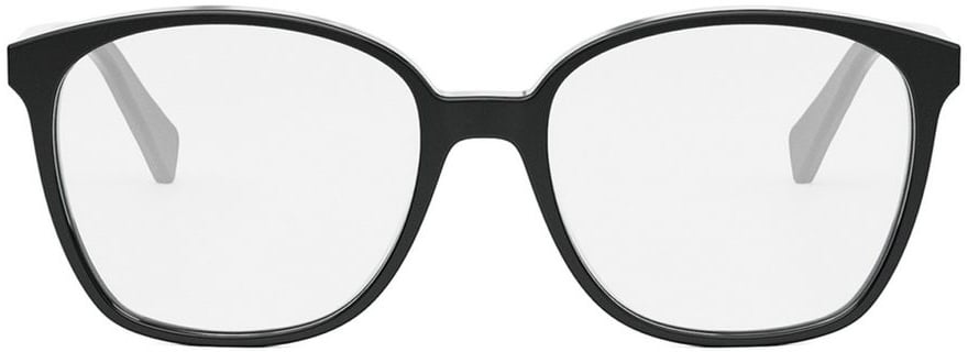 Celine Thin Square Acetate Optical Sunglasses Wit