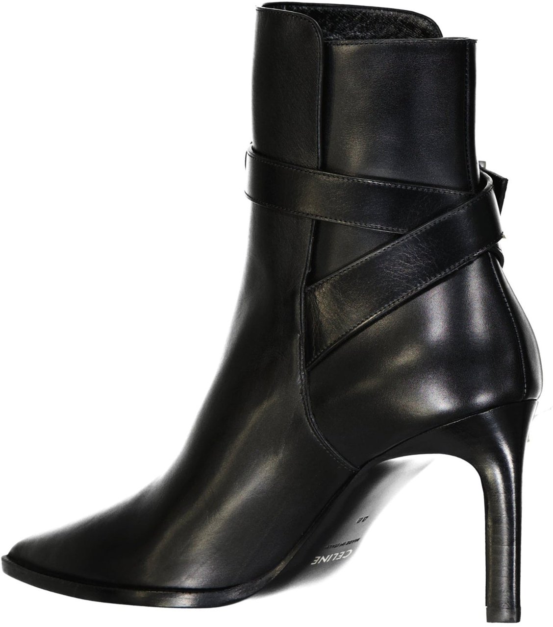 Celine Jodphur Leather Boots Divers