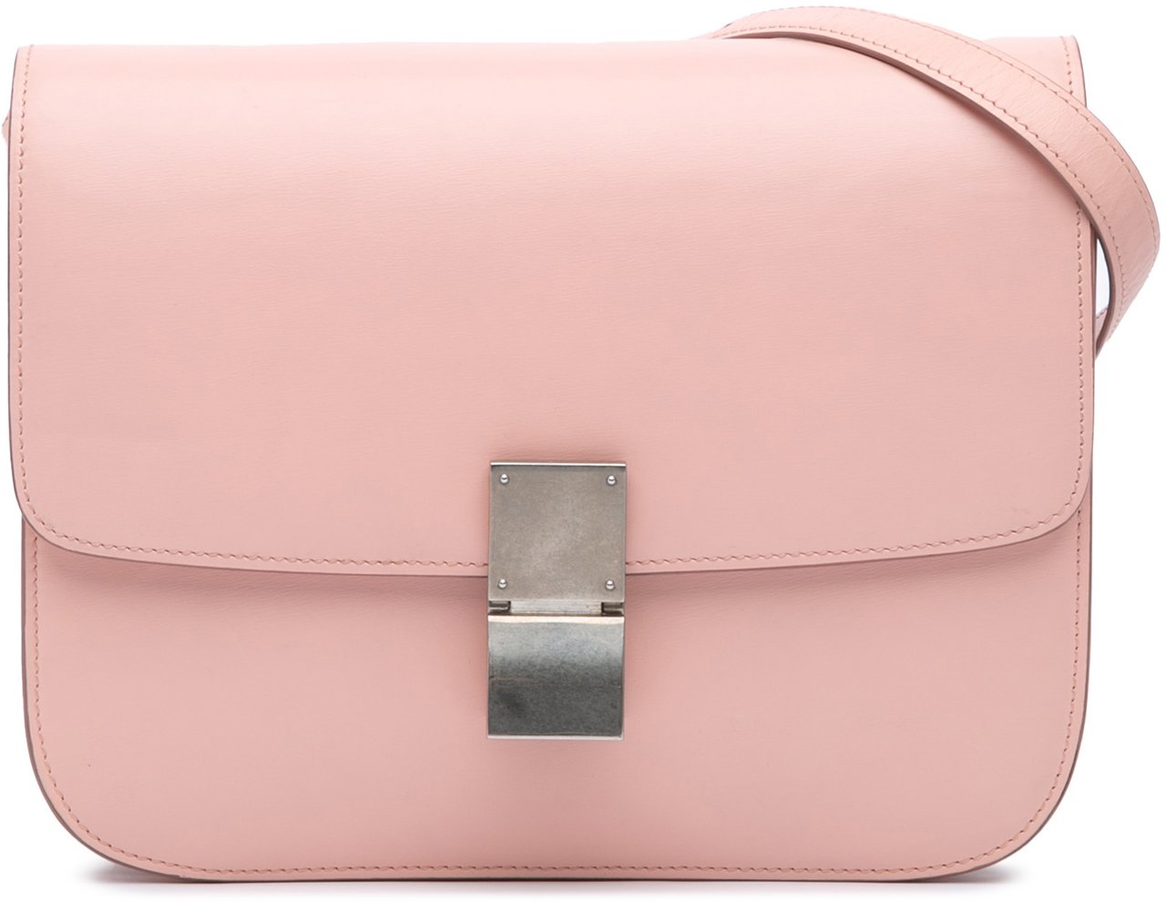 Celine Medium Calfskin Classic Box Roze