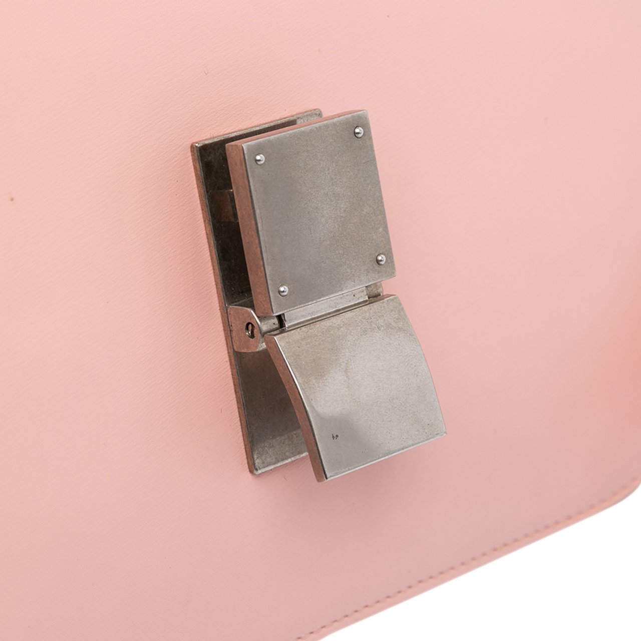 Celine Medium Calfskin Classic Box Roze