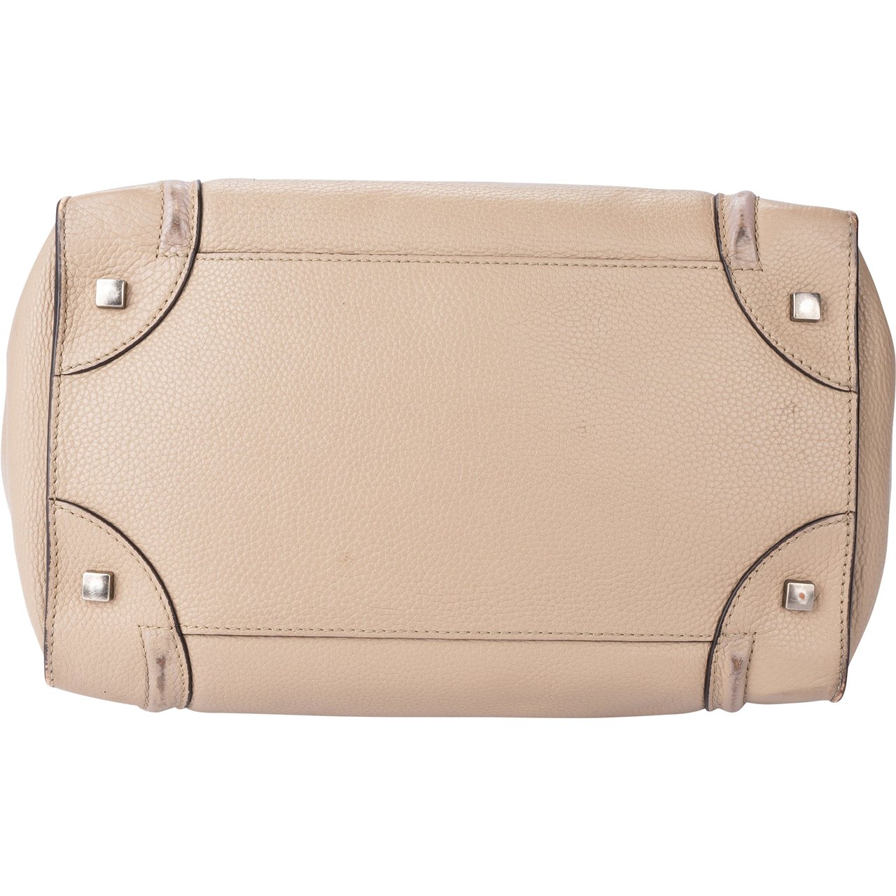 Celine Celine Taupe Leather Luggage Handbag Divers