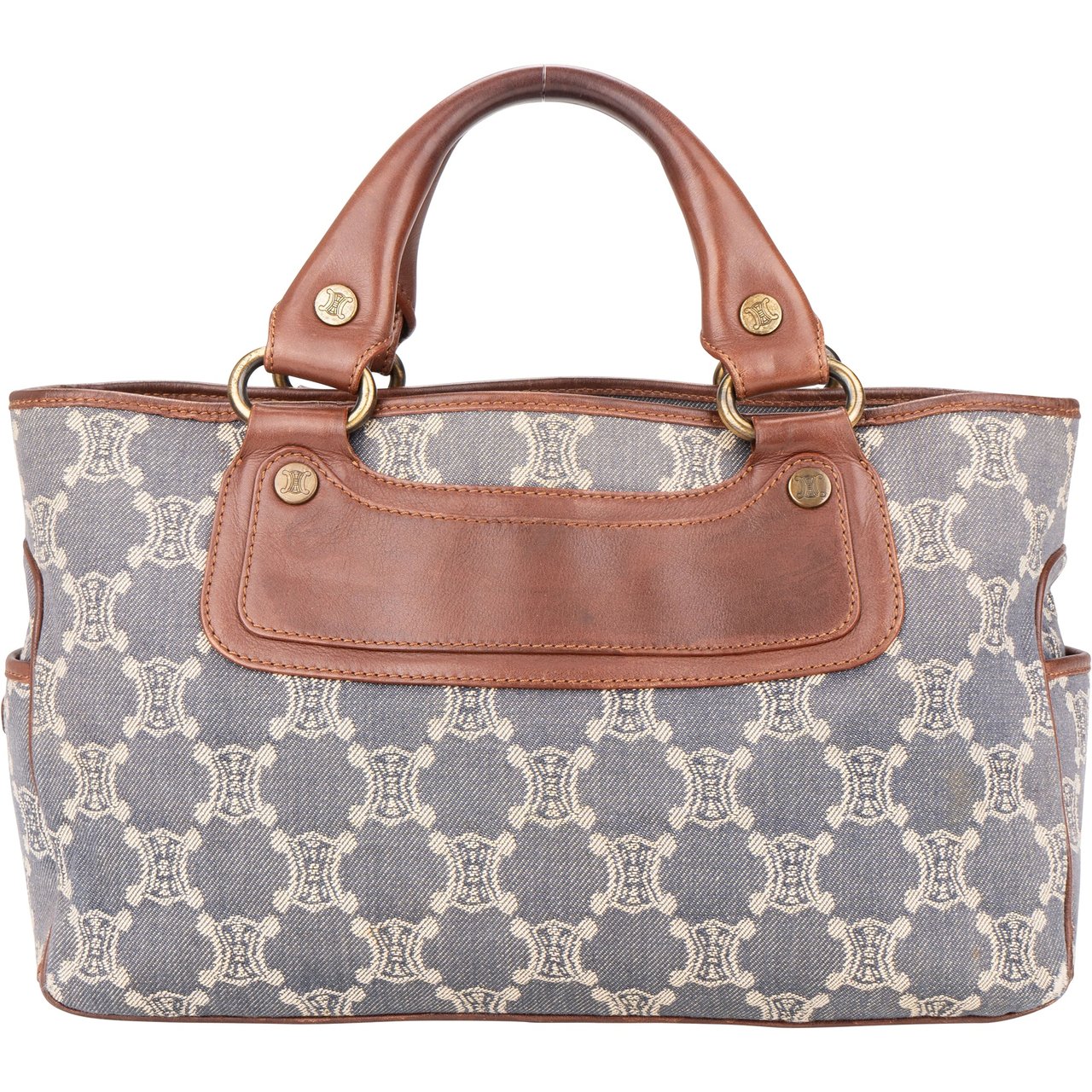 Celine Celine Denim Maccadam Monogram Boogie Handbag Divers