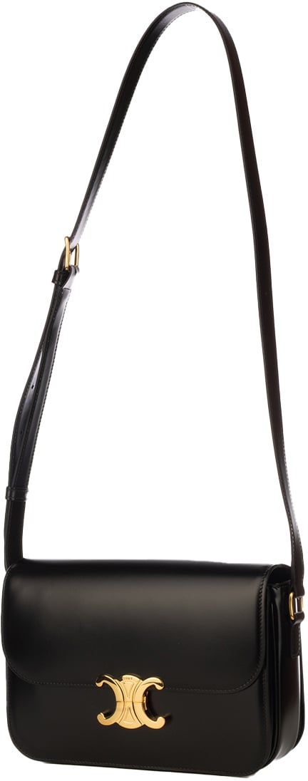 Celine MEDIUM-TRIOMPHE SHINY CALFSKIN Divers