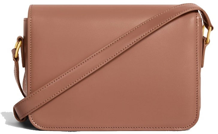 Celine Celine Teen Triomphe Shoulder Bag Bruin