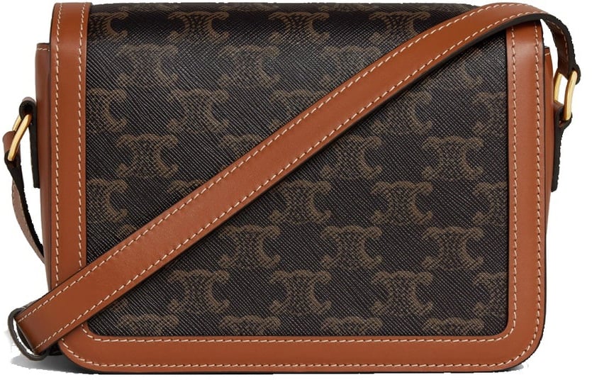 Celine Celine Teen Triomphe Bag Bruin