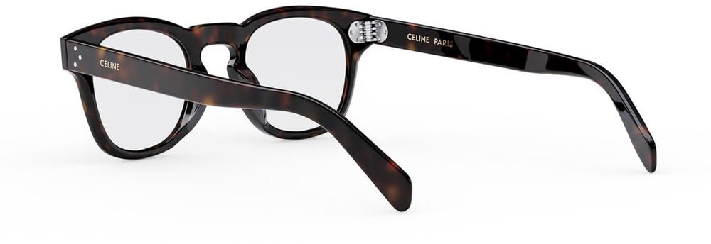Celine 3 Dots Hd Havana-Pattern Squared Frame Sunglasses Wit