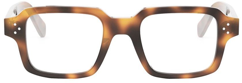 Celine 3 Dots Hd Square Frame Optical Glasses Grijs