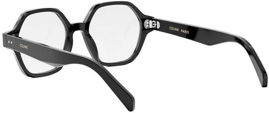Celine Thin Square Geometric Acetate Optical Glasses Wit