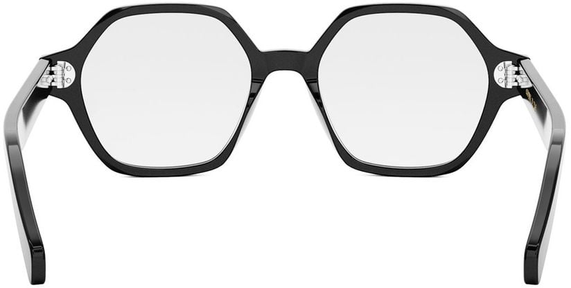 Celine Thin Square Geometric Acetate Optical Glasses Wit