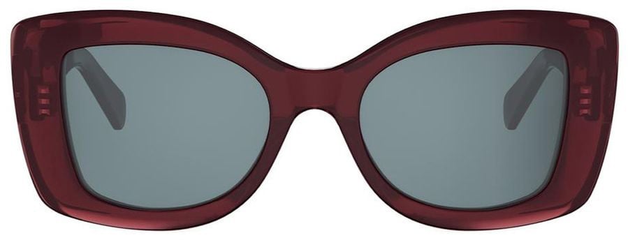 Celine 3 Dots Butterfly-Shaped Acetate Sunglasses Blauw
