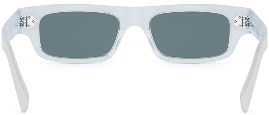 Celine CL40337U 3 Dots HD 22V White Eyewear Blauw