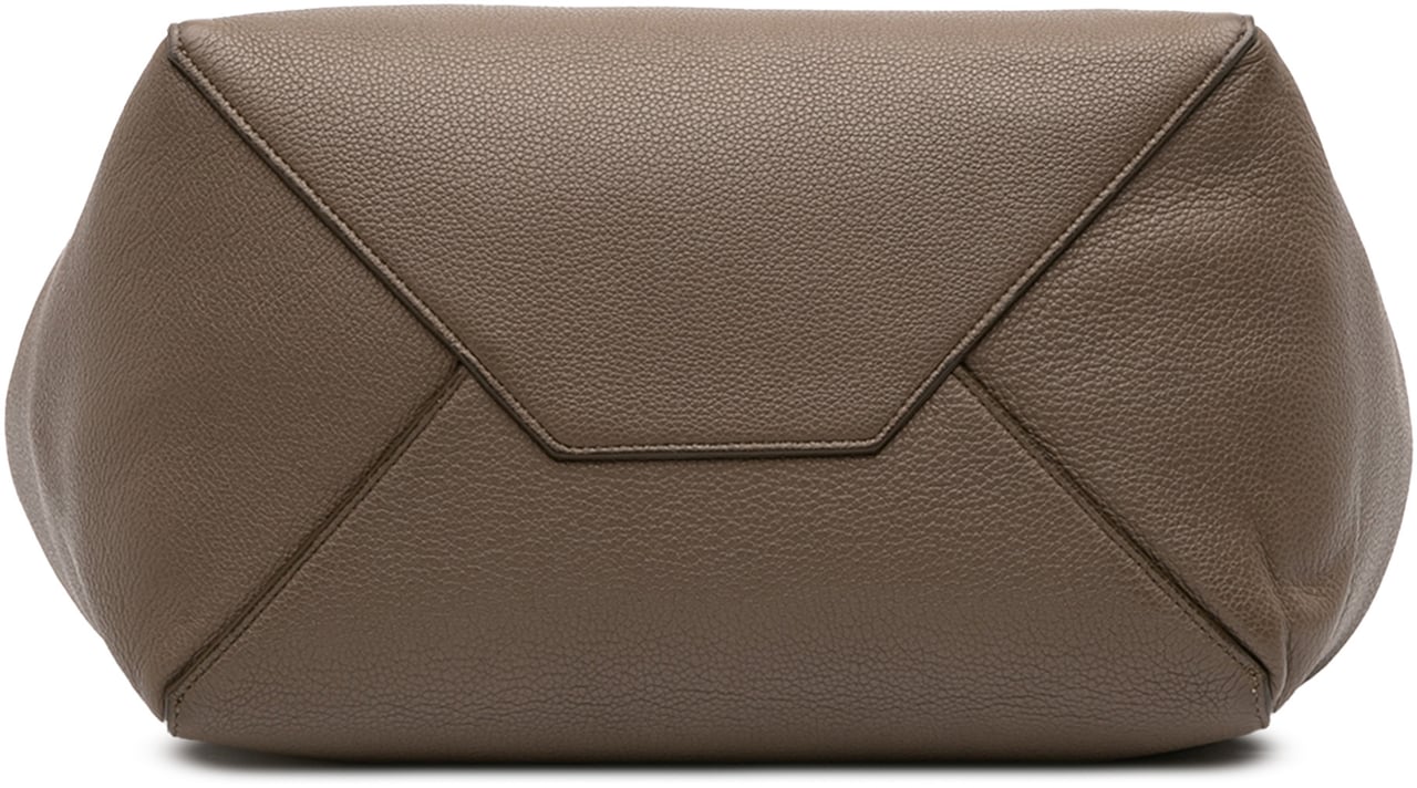 Celine Small Leather Phantom Cabas Tote Bruin