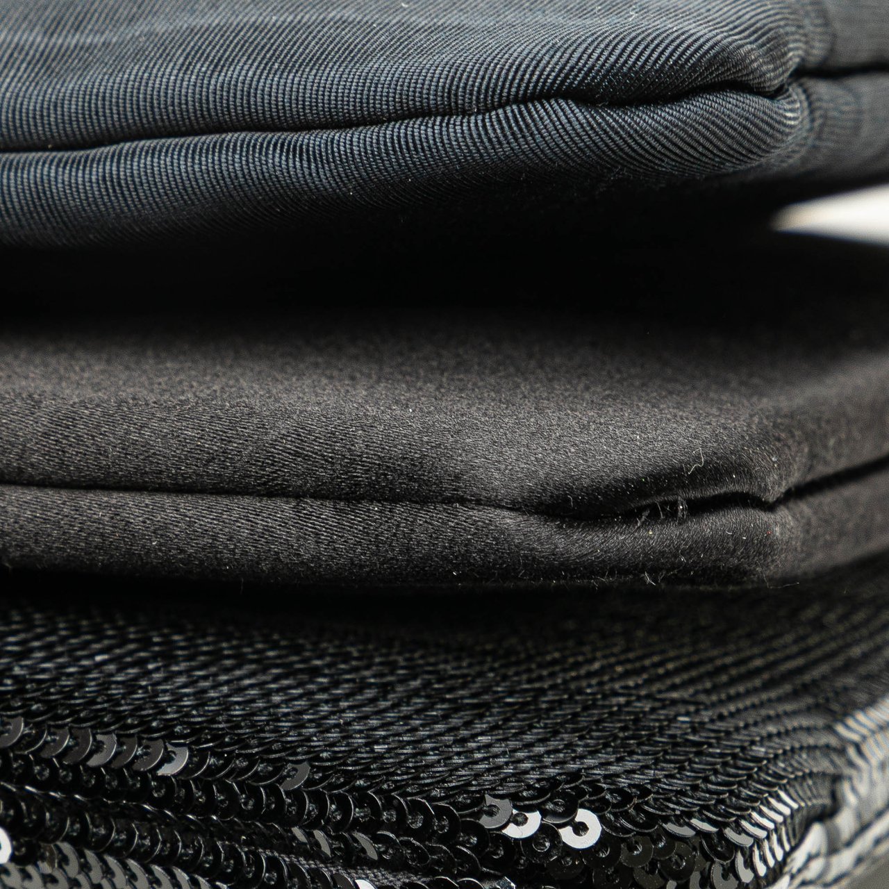 Celine Small Sequin Trio Crossbody Zwart