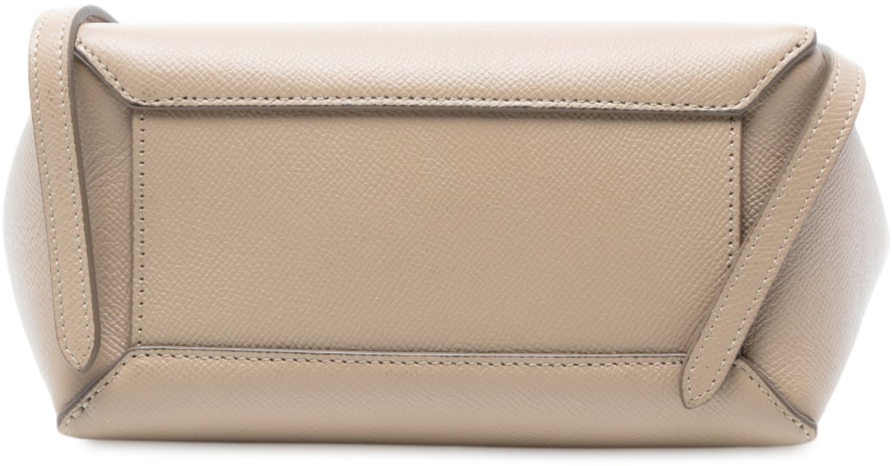 Celine Nano Grained Calfskin Belt Bag Bruin