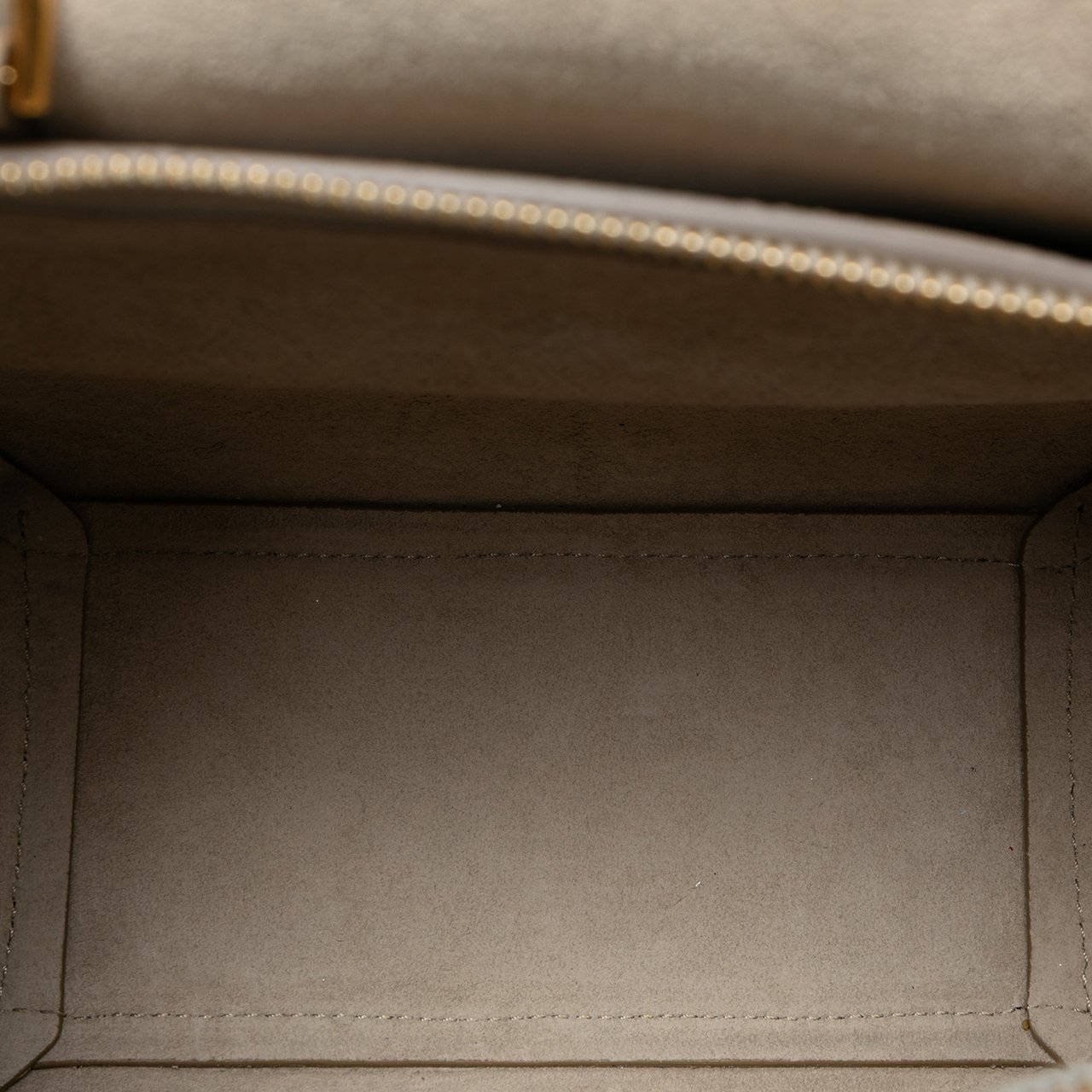 Celine Nano Grained Calfskin Belt Bag Bruin