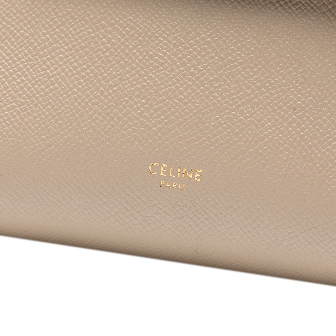 Celine Nano Grained Calfskin Belt Bag Bruin