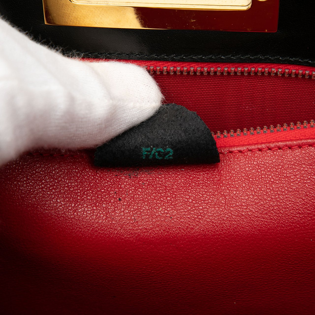 Celine Leather Handbag Zwart