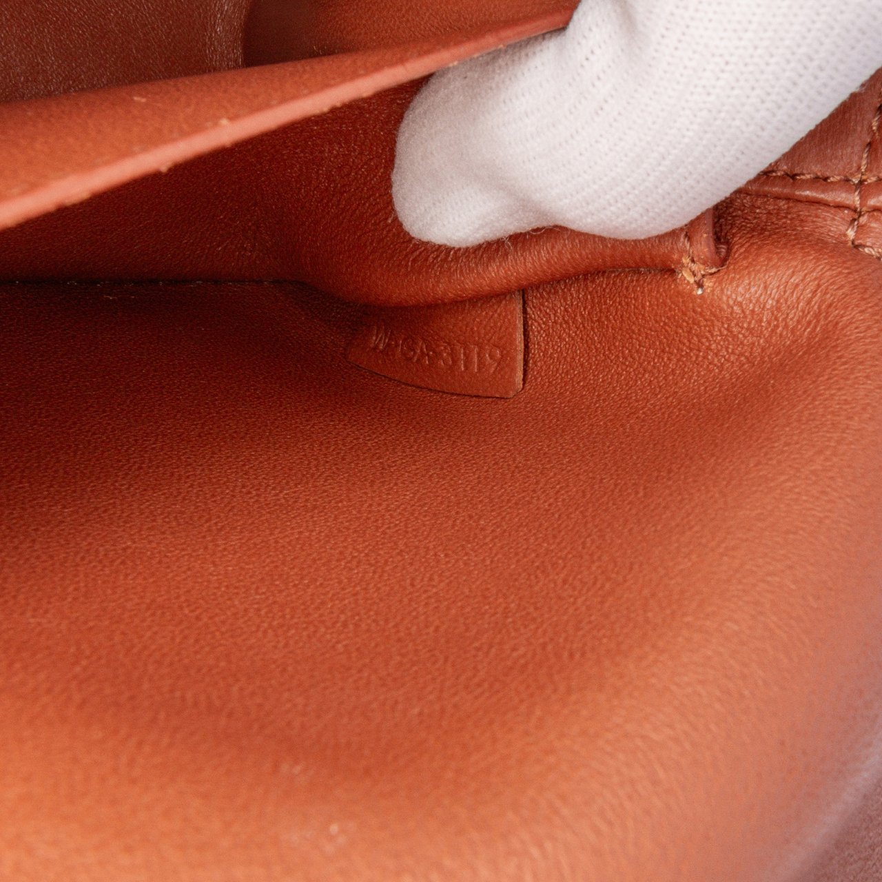 Celine Small Leather Crecy Flap Crossbody Bruin