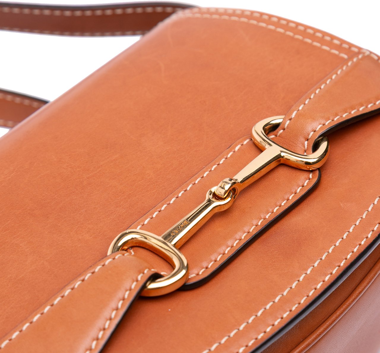Celine Small Leather Crecy Flap Crossbody Bruin