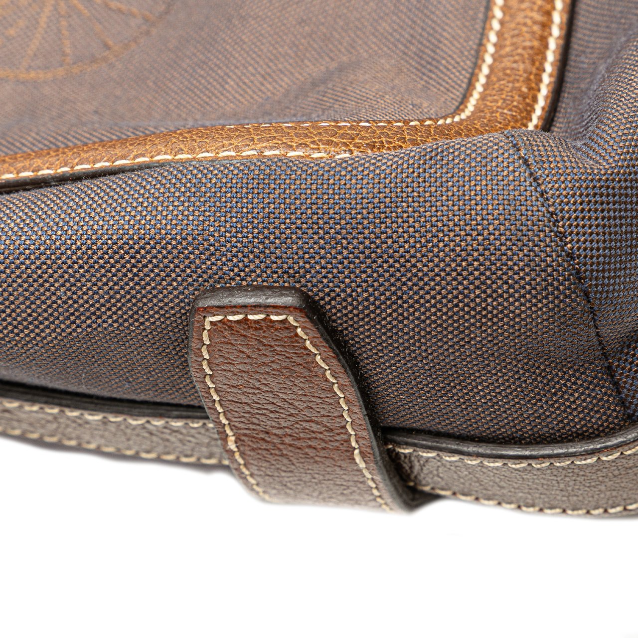 Celine Canvas Carriage Tote Bruin