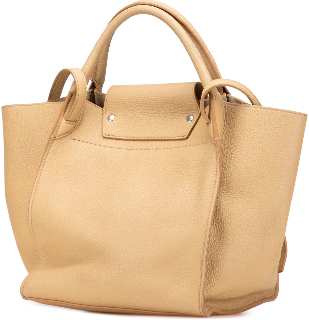 Celine Small Leather Big Bag Bruin