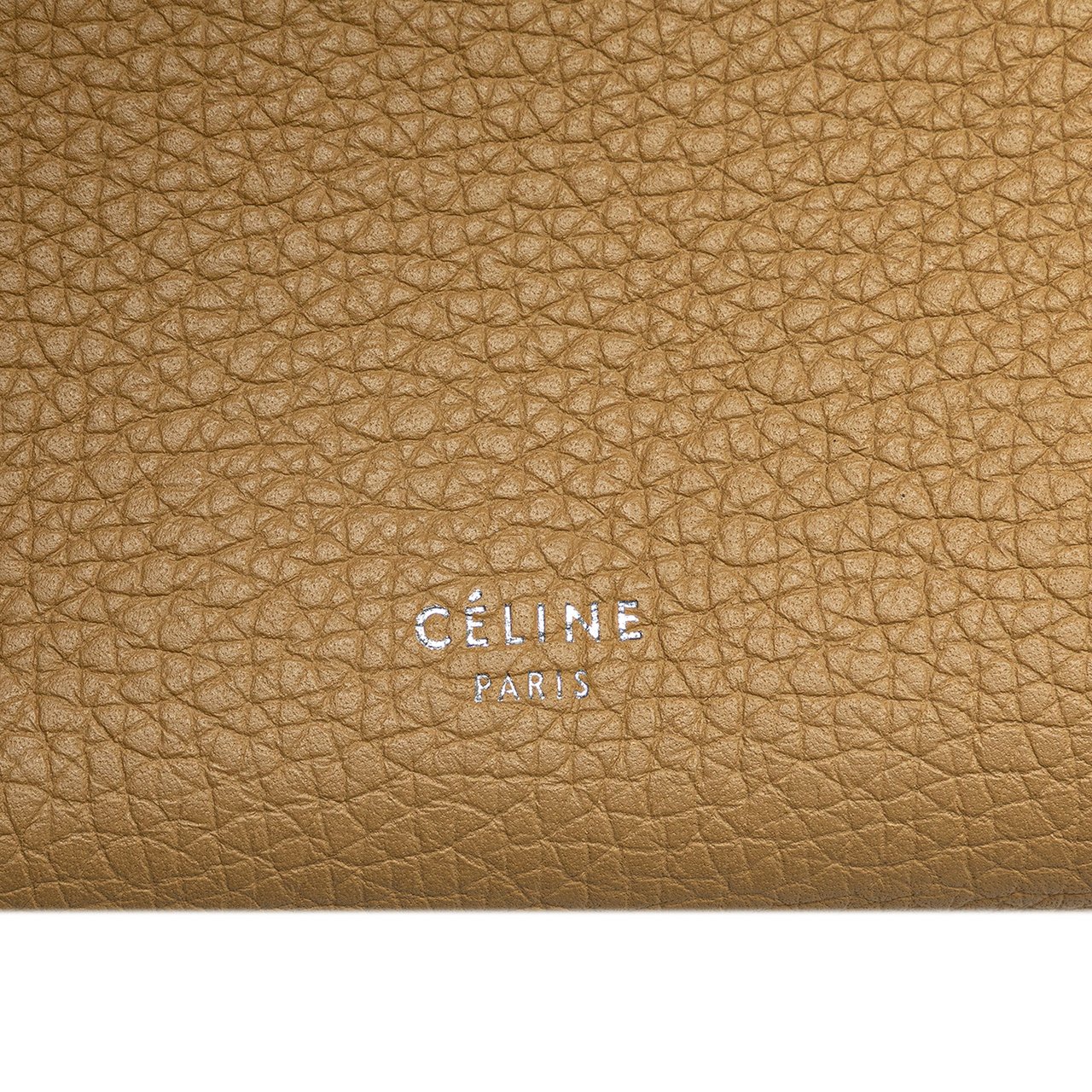 Celine Small Leather Big Bag Bruin