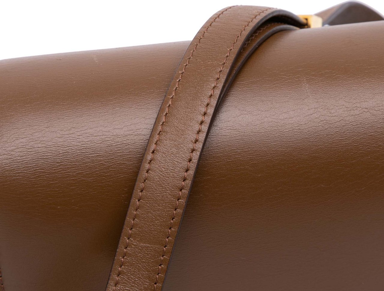 Celine Small Calfskin Classic Box Bruin