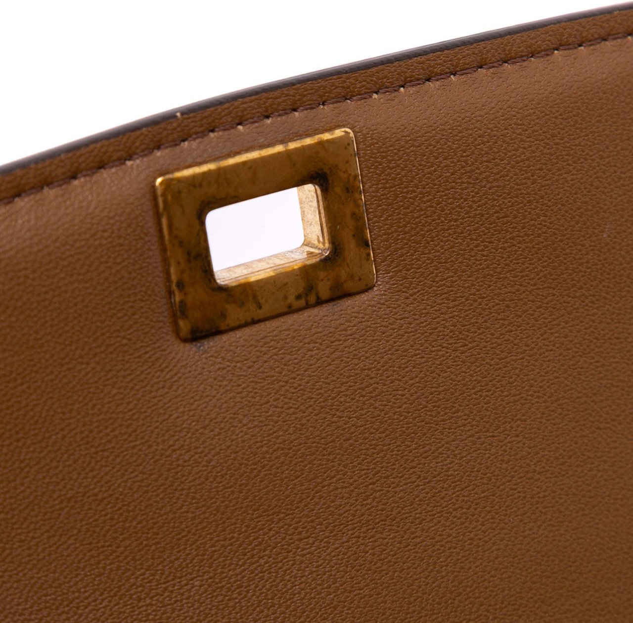 Celine Small Calfskin Classic Box Bruin