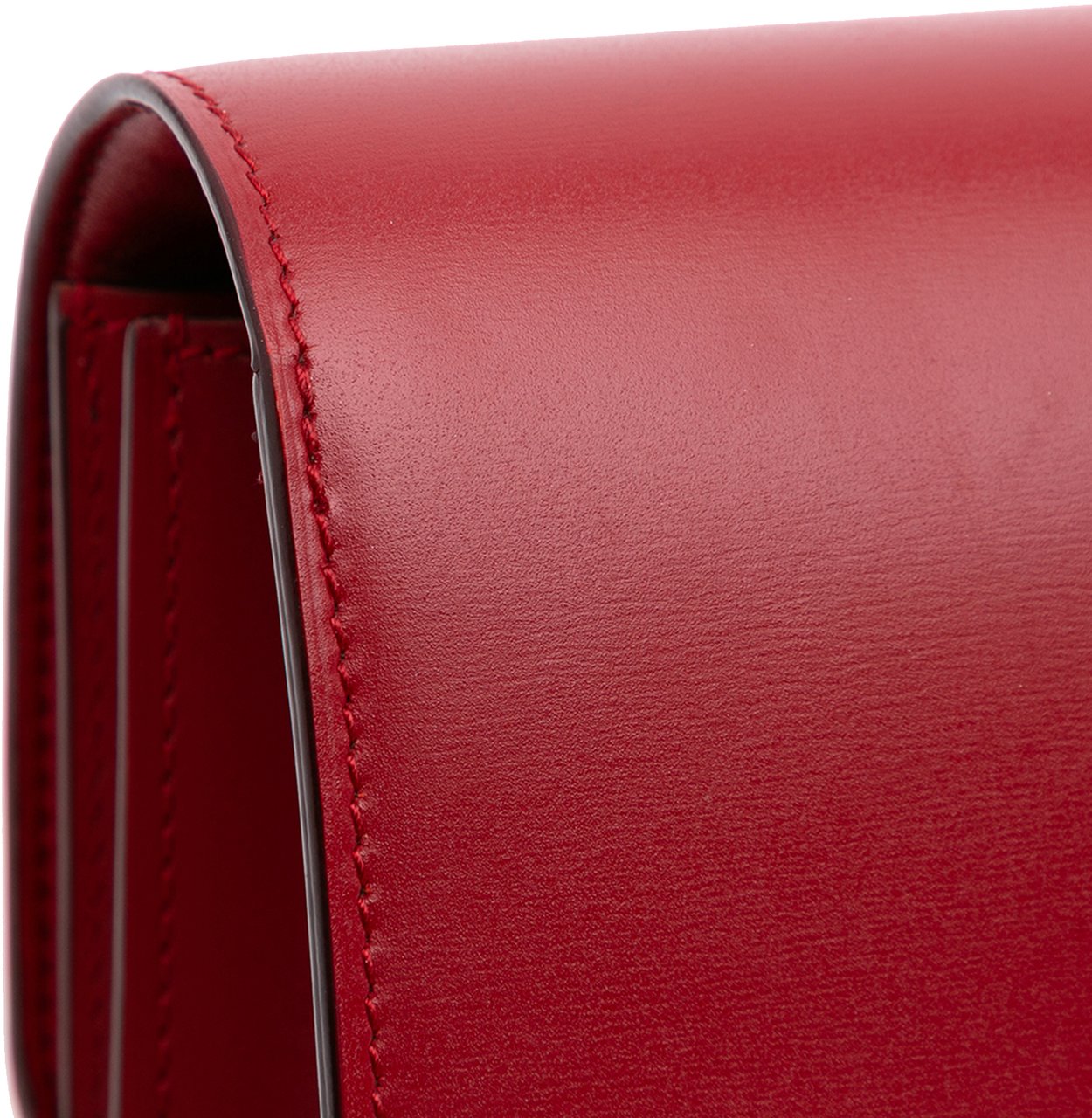 Celine Small Calfskin Classic Box Rood