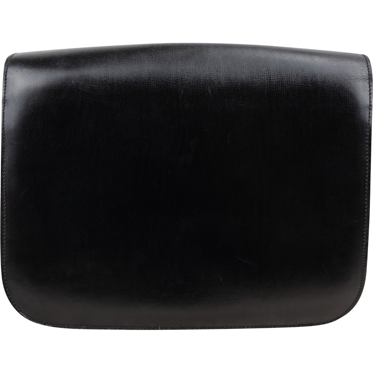 Celine Boxcalf Triomphe Shoulder Bag Zwart