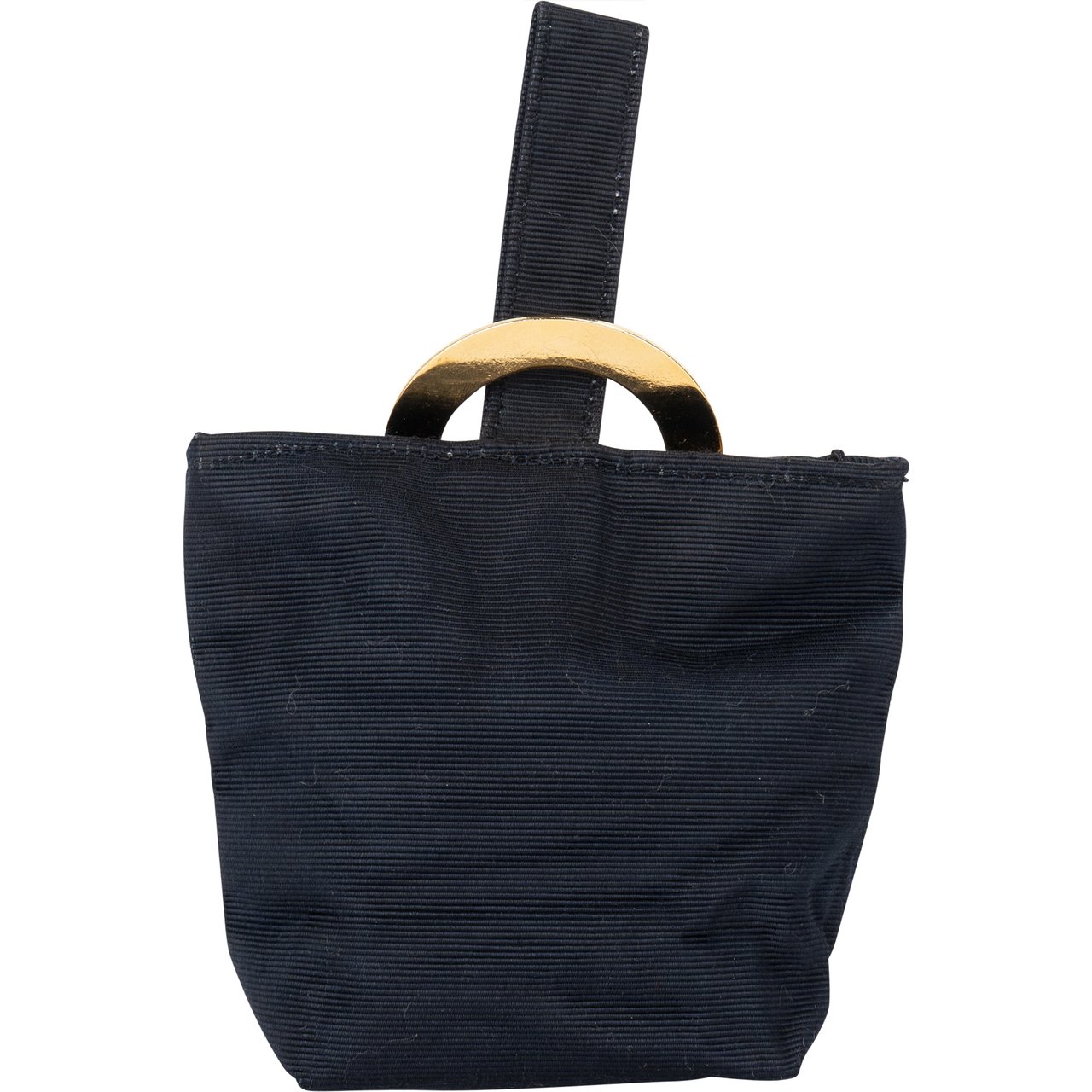 Celine Celine Blue Micro Pouch Bag Blauw