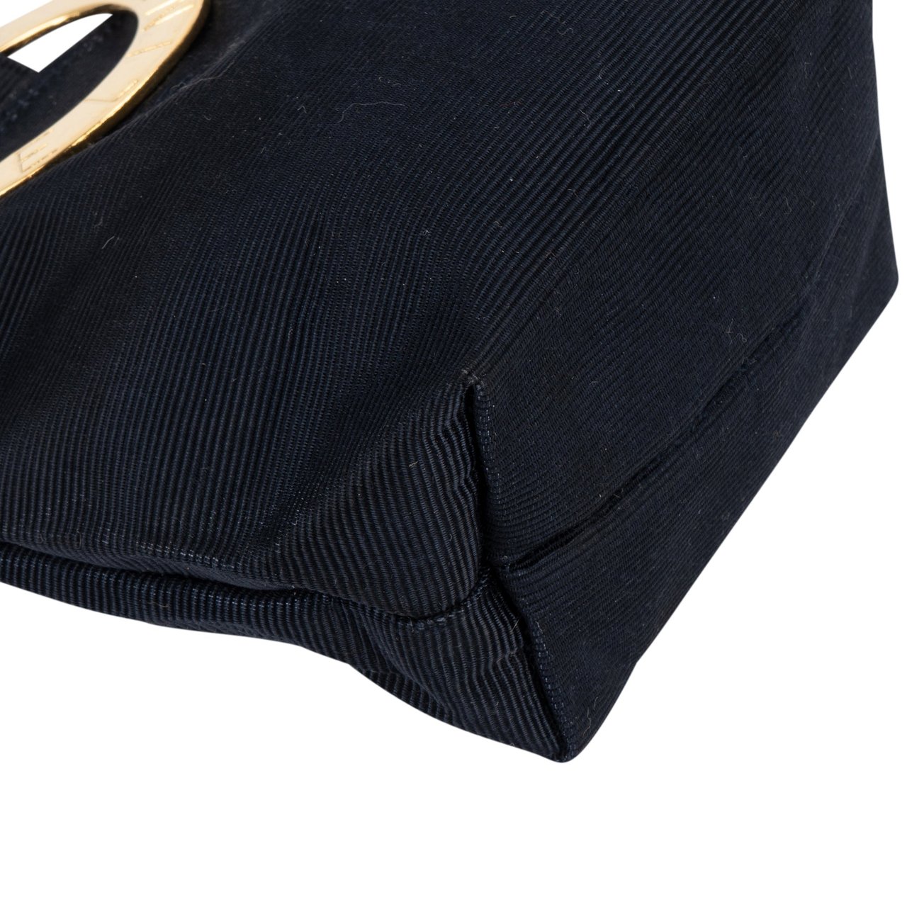 Celine Celine Blue Micro Pouch Bag Blauw