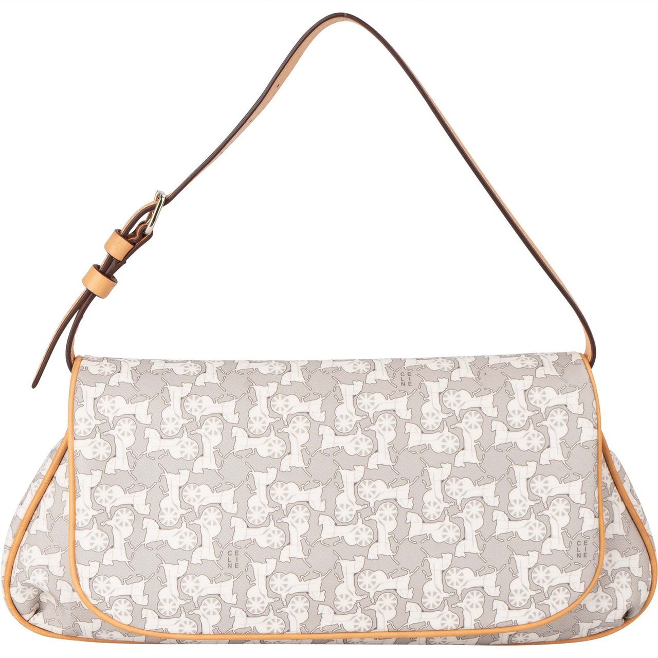 Celine Celine Maccadam Triomphe Monogram Handbag Divers