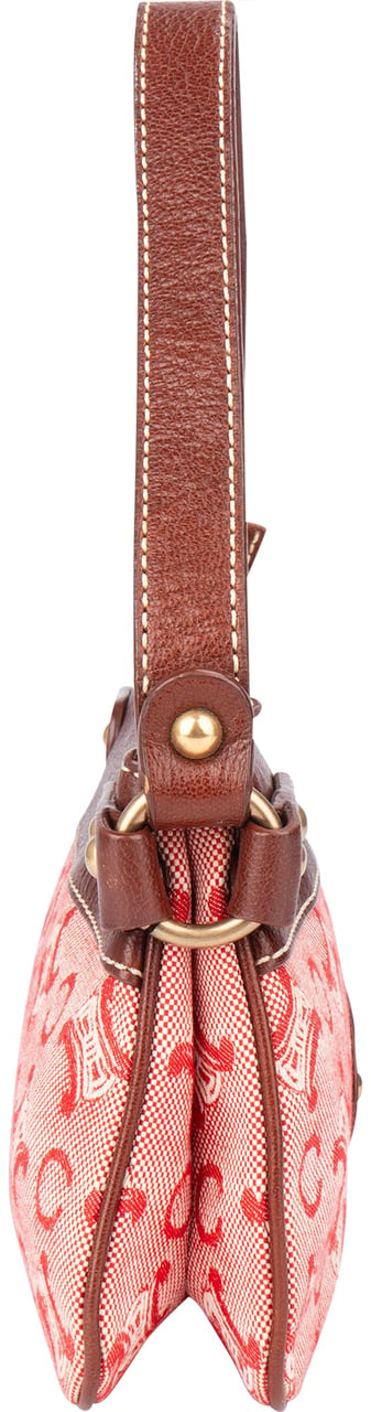 Celine Maccadam Monogram Handbag Rood