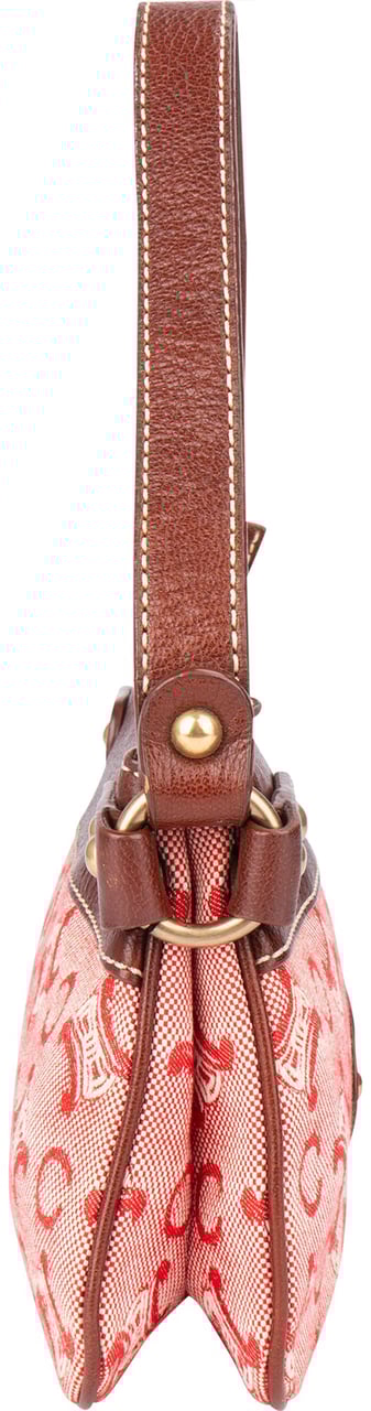 Celine Celine Maccadam Monogram Handbag Rood