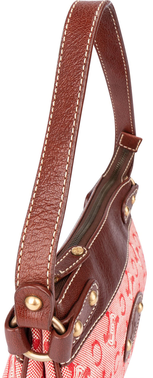 Celine Maccadam Monogram Handbag Rood