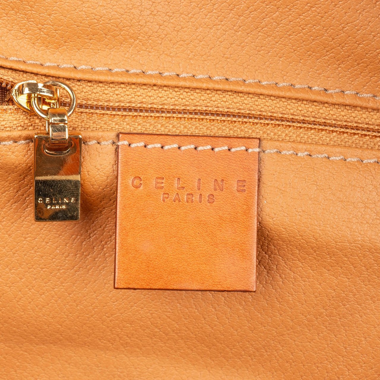 Celine Monorgam Macadam Canvas Boston 50 Travel Bag Bruin