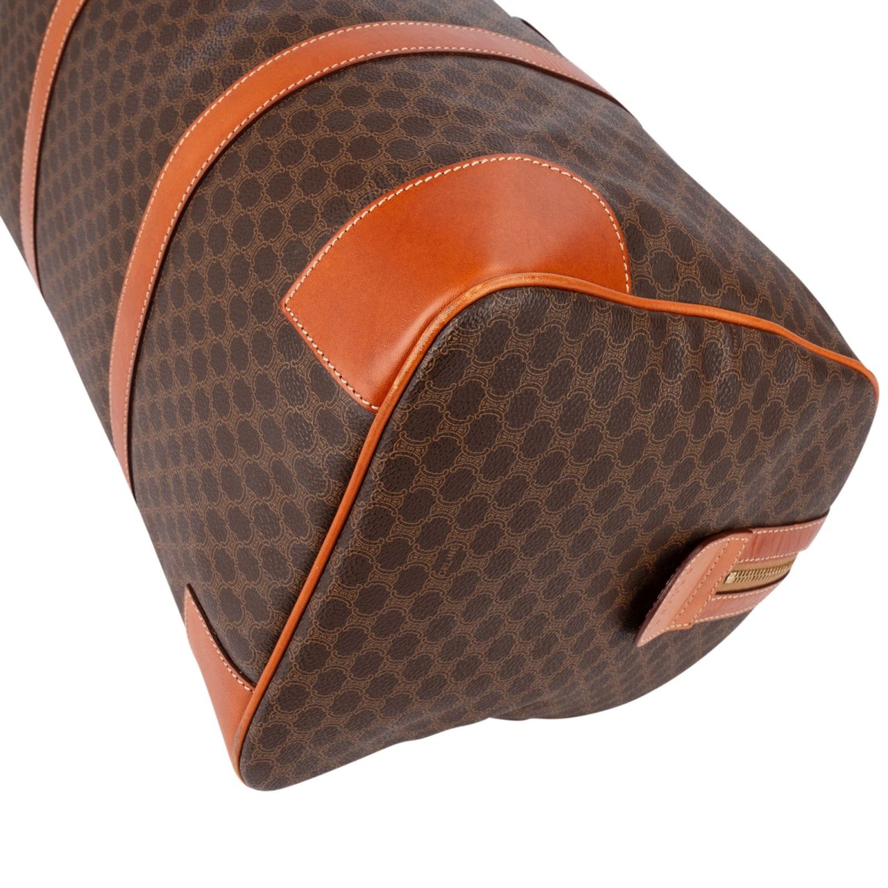Celine Monogram Macadam Canvas Boston 45 Travel Bag Bruin